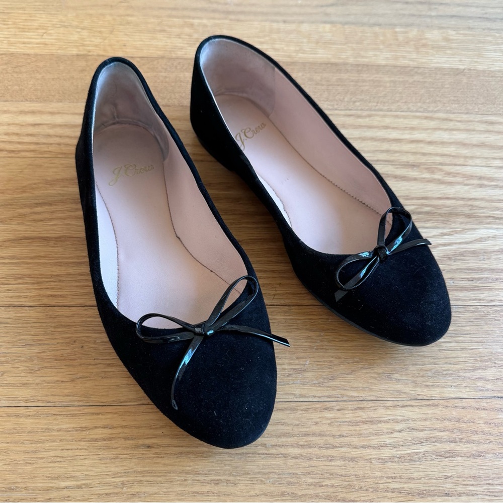 J.Crew Black Ballet Flats